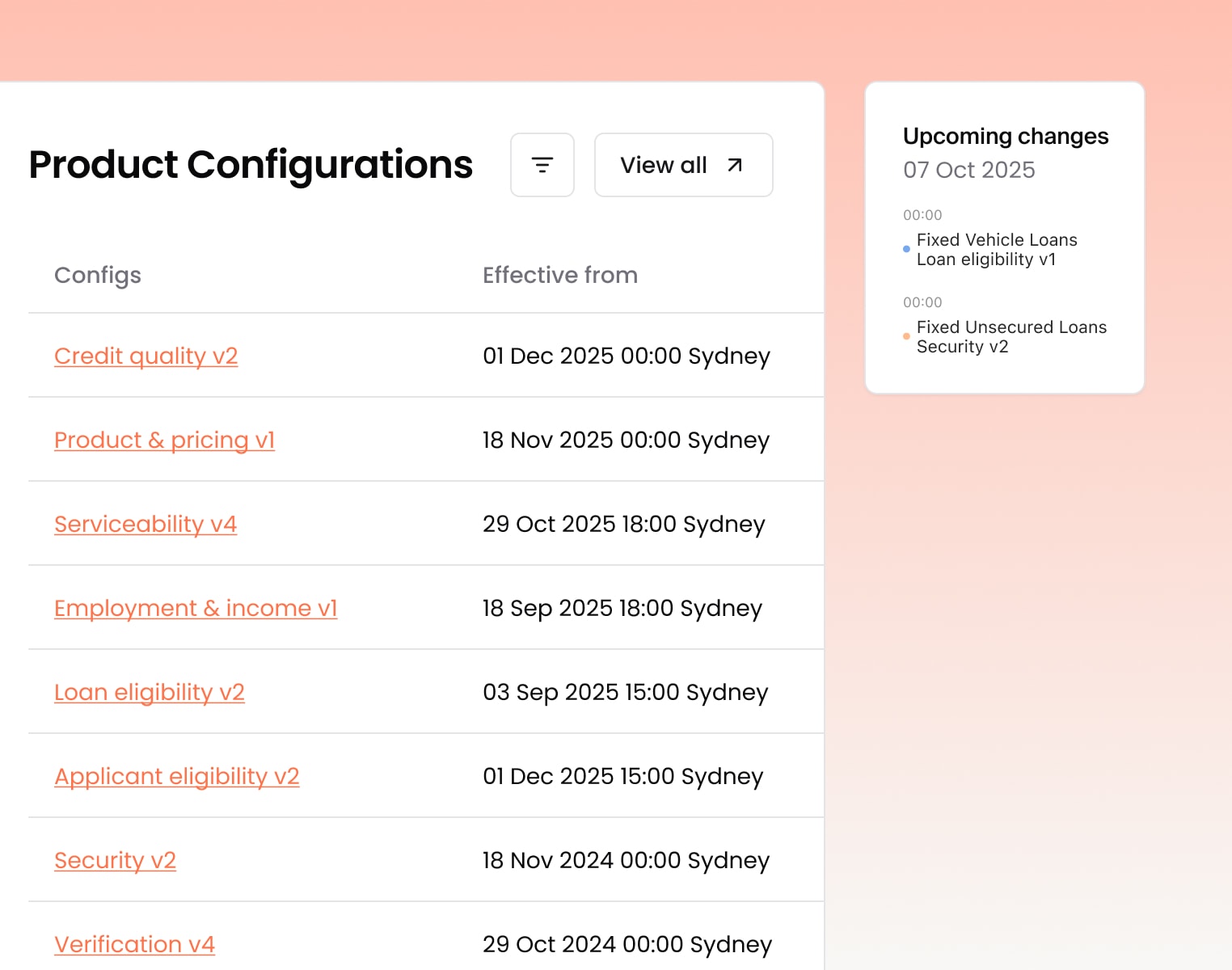 Justinian console for product managers